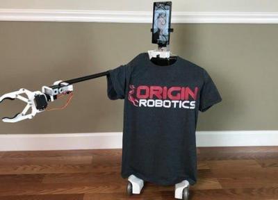 رباتی که از راه دور و با اینترنت کارهای مهم روزانه را انجام می دهد