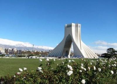 هوای پایتخت در 14 فروردین ماه پاک است