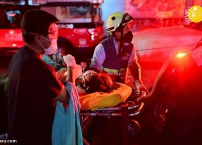 (تصاویر) بیش از 100 کشته و زخمی بر اثر سقوط مترو در مکزیک