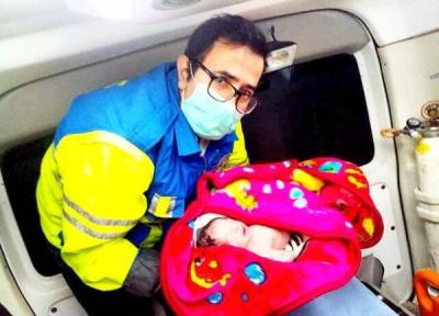 تولد هجدهمین نوزاد عجول در آمبولانس اورژانس خراسان شمالی