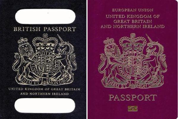 تور ارزان اروپا: تغییر رنگ پاسپورت های انگلیسی پس از خروج از اتحادیه اروپا