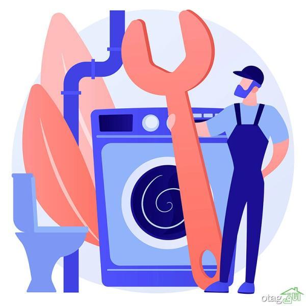 دلیل صدای زیاد ماشین لباسشویی: 8 دلیل رایج و راه حل